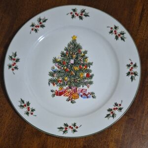 Christmas Tree Dinner Plate